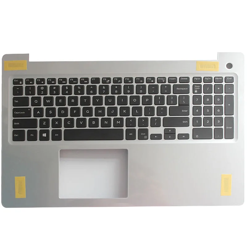 NEW US laptop backlight keyboard  for DELL INSPIRON 15-5000 5570 5575 Silver palmrest  0YKN1Y YKN1Y 0M1FJK/gold 0G7KCC