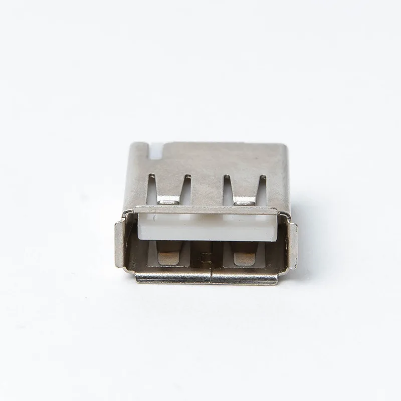10PCS USB Female Socket A Female Wire Type With Tinplate Socket  Power Charging  Connector