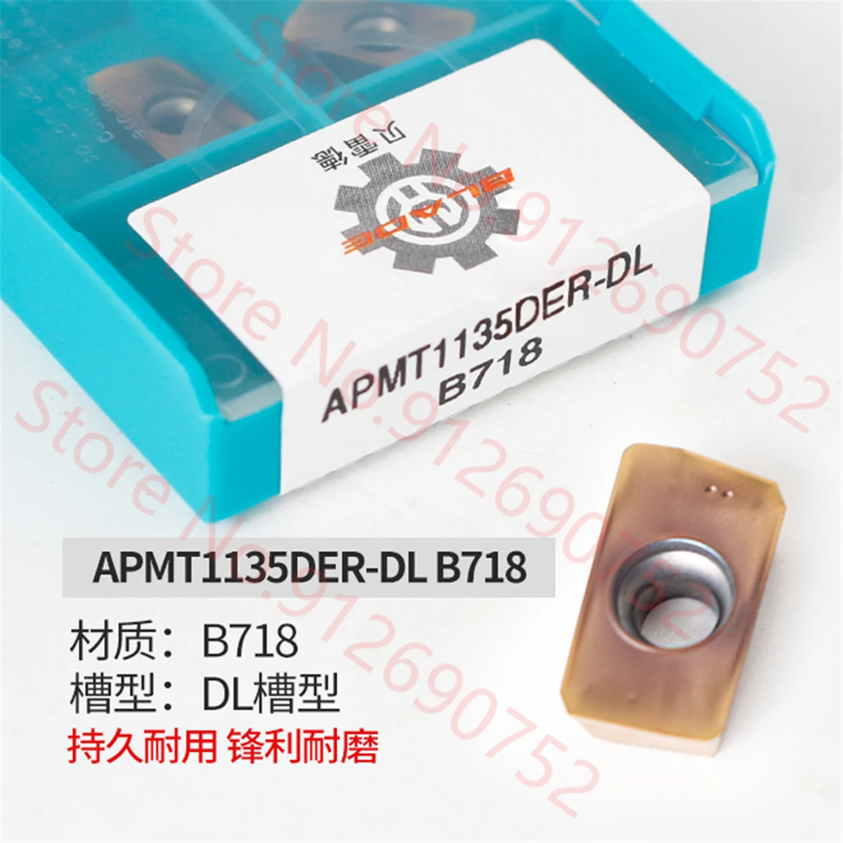 APMT1135PDER  APMT1604PDER B718 CARBIDE INSERT APMT INSERTS For BAP300R BAP400R