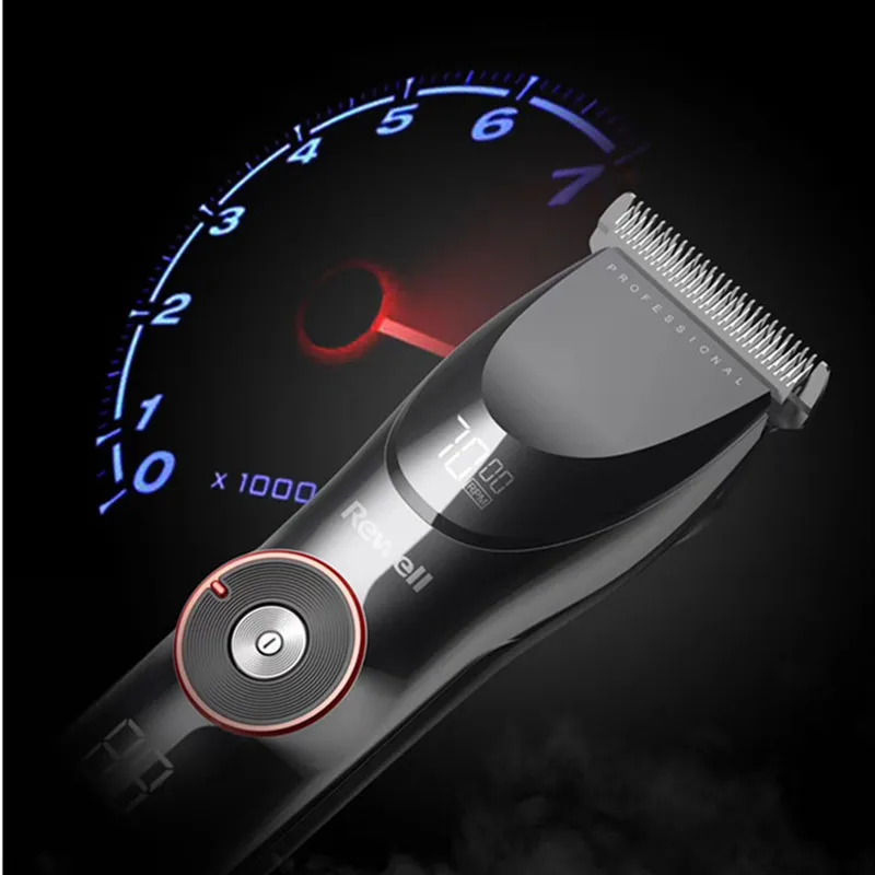 Hair Clipper Salon Professional Electric Scissors Barber Hairdressing Tools Rechargeable Trimmer Lithium Battery 3500 mAh 10H