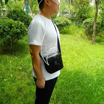 מיני נייד מכונת חמצן רכז עבור נסיעות 8 שעות סוללה חמצן גנרטור 24 שעות רציפה אוויר מטהר