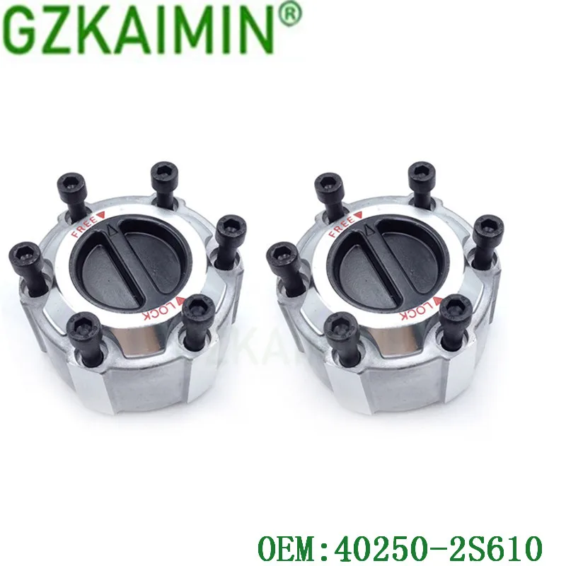 40250-2S610 Free Wheeling Manual Locking Hubs For Nissan Frontier AVM 461 6 Studs 402502S610