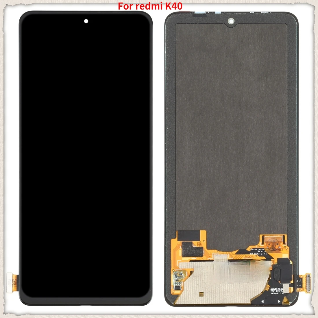 

AMOLED For Xiaomi Redmi K40 Pro Redmi K40 M2012K11AC M2012K11C lcd touch screen display with digitizer