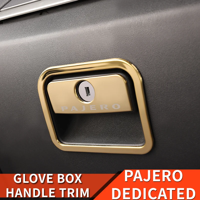 Mitsubishi Pajero accessories v87v93v97 Passenger Locker cover Pajero io Full Pinin Montero Modification Interior Decoration