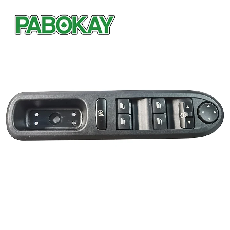 Front Left Side Power Electric Window Lifter Switch Panel For Peugeot 407 SW 6554.ER 96468704XT 6554ER 6554 ER 2004-2010