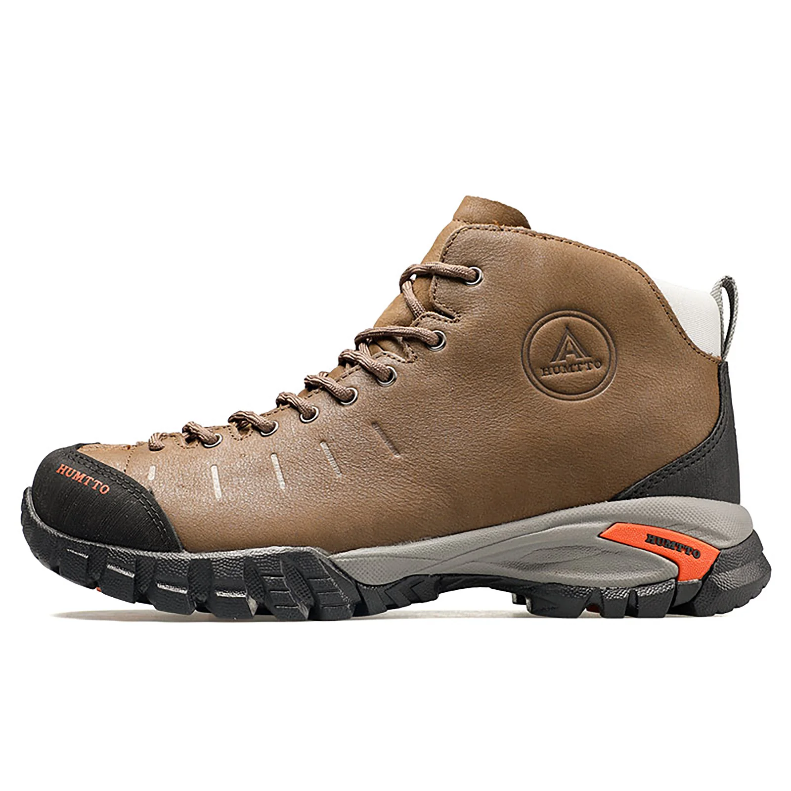 HUMTTO – chaussures de randonnée en cuir pour hommes, bottes respirantes et imperméables, pour le Sport, la chasse, l\'escalade et la montagne