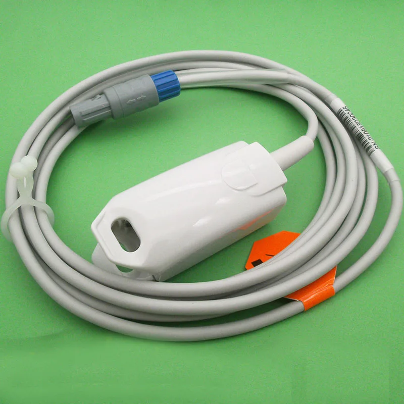 Compatible for Mindray PM9000/ PM8000/ /MEC1000 /2000/ VS800 Patient Monitor 6Pin Adult Finger Clip Spo2 Sensor