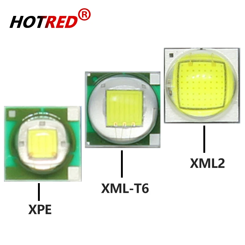 10 個 1 ワット 3 ワット XPE 3.5*3.5 ミリメートル 5 ワット 10 ワット 5*5 ミリメートル XML-T6 XML2 3V LED ダイオード LED 電球 LED ランプビーズ懐中電灯アンバーホワイト信号灯 DIY