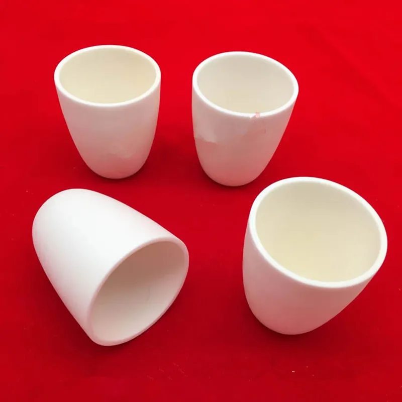 99% alumina crucible/ 20ml/ 25ml/ arc shape/conventional corundum crucible/ Al2O3 ceramic crucible/ sintered crucible