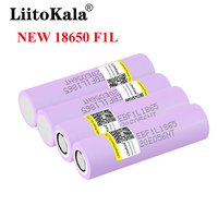 1-10PCS/LOT liitokala lii-F1L Original 3.6V 18650 INR18650 F1L 3000mah 3350mAh 3400mah 4.2V Cut Off Rechargeable Battery 3400