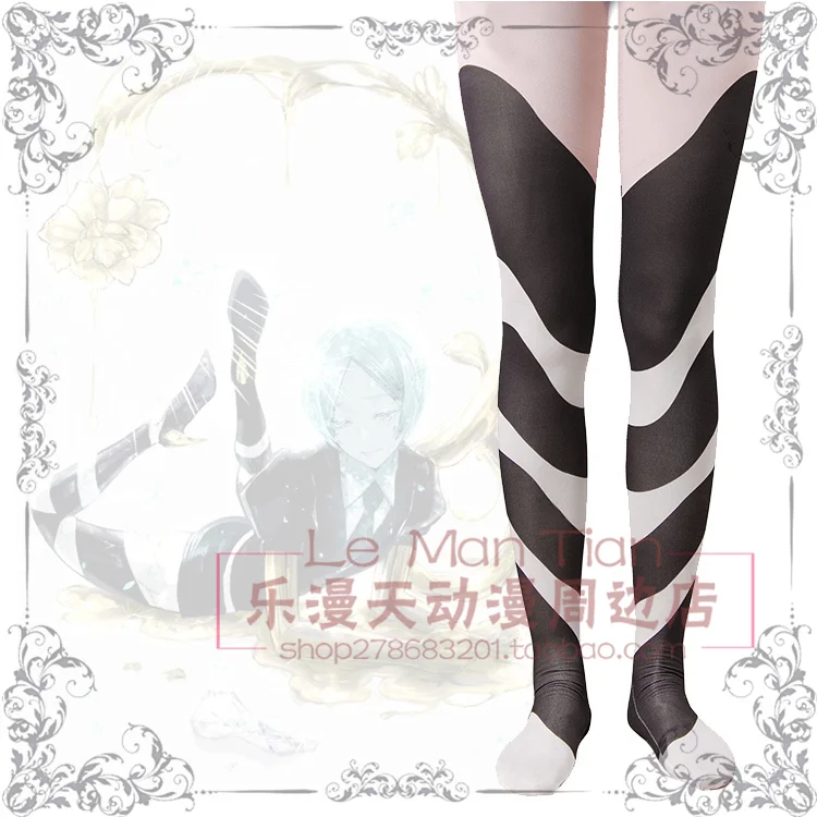 

Land of the Lustrous Phosphophyllite Combat gloves romper socks leggings original cos accessories props