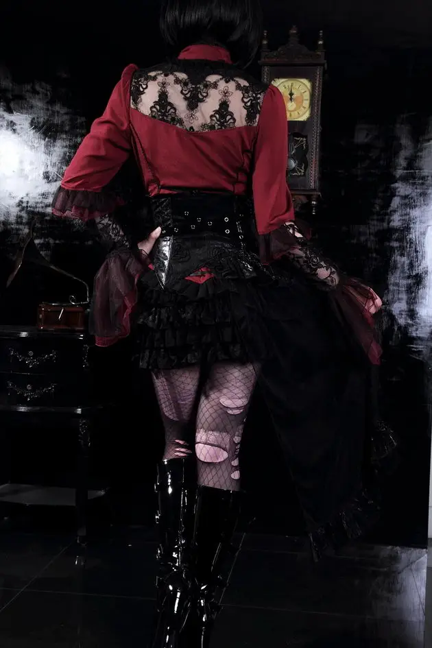 Vrouwen Gothic Accessoires Burlesque Vintage Victoriaanse Riem 21107 Rqbl