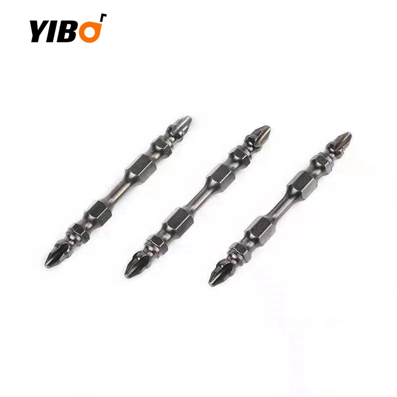 Tuốc Nơ Vít PH2 S2 Thép Hợp Kim Từ Đôi Head 1/4 ''Hex Shank D1 Thép Cho Điện Tuốc Nơ Vít 1/5/10PCS 65Mm/110Mm