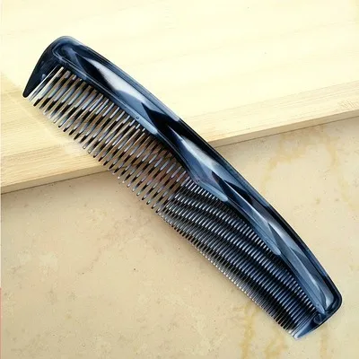 2pcs plastic comb Two comb color comb home cooked plastic is not easy to break women's long hair thick hair perm dual-use comb