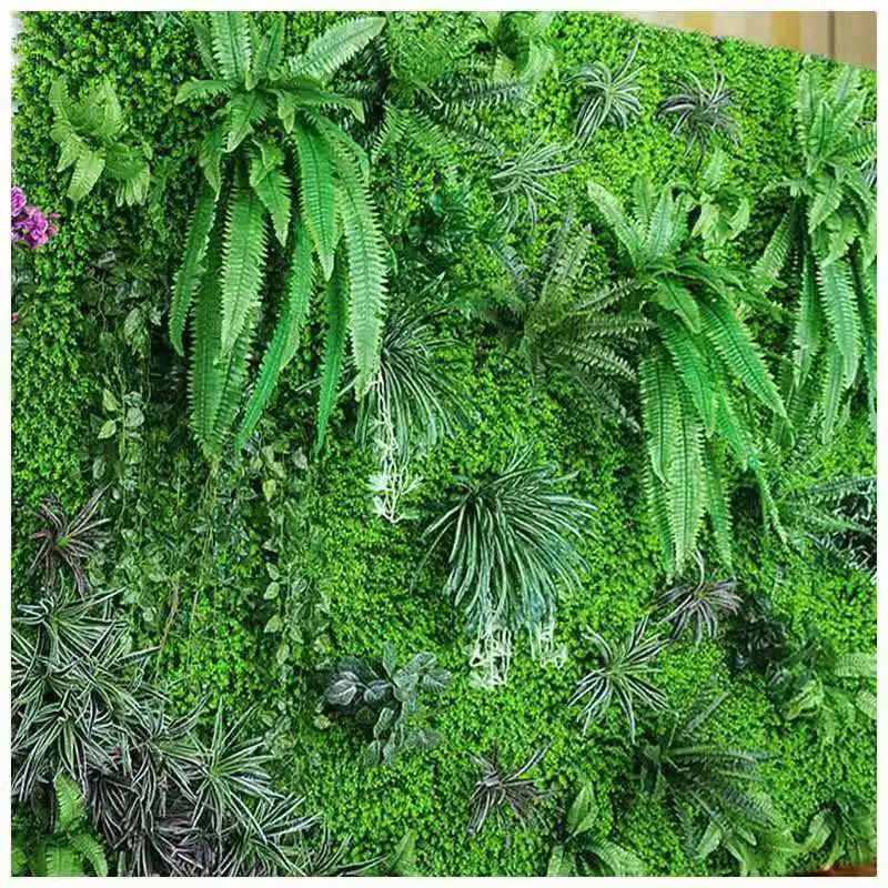 Free Shipping Wedding Decoration Green Grass Mat Artificial Plant Lawns Landscape Carpet for Home Garden Wall Decoration 40x60cm