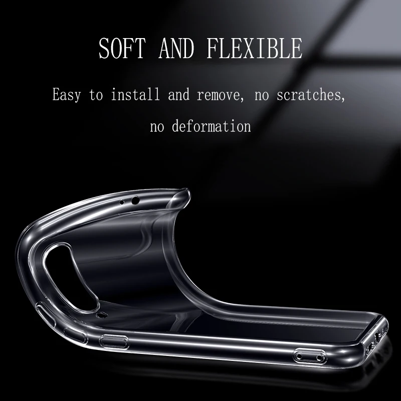 Luxury Clear Case For Xiaomi Mi A1 A2 A3 8 9 Lite Se 10 Pro Transparent Silicone Soft Case For Mi Note 10 Lite 6 6x 5x Fundas image 2