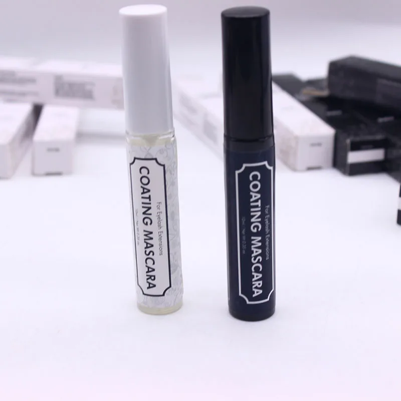 Mascara di rivestimento per estensioni delle ciglia Strumenti per il trucco del negozio di bellezza della Corea Ciglia a lunga durata nere e trasparenti all'ingrosso