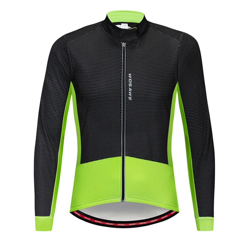 New Mountain Bike Motorcycle Fleece Warm Cycling Jersey Sports Shirt Ciclismo Cloth For Men MTB Team New Racing Downhill Jersey