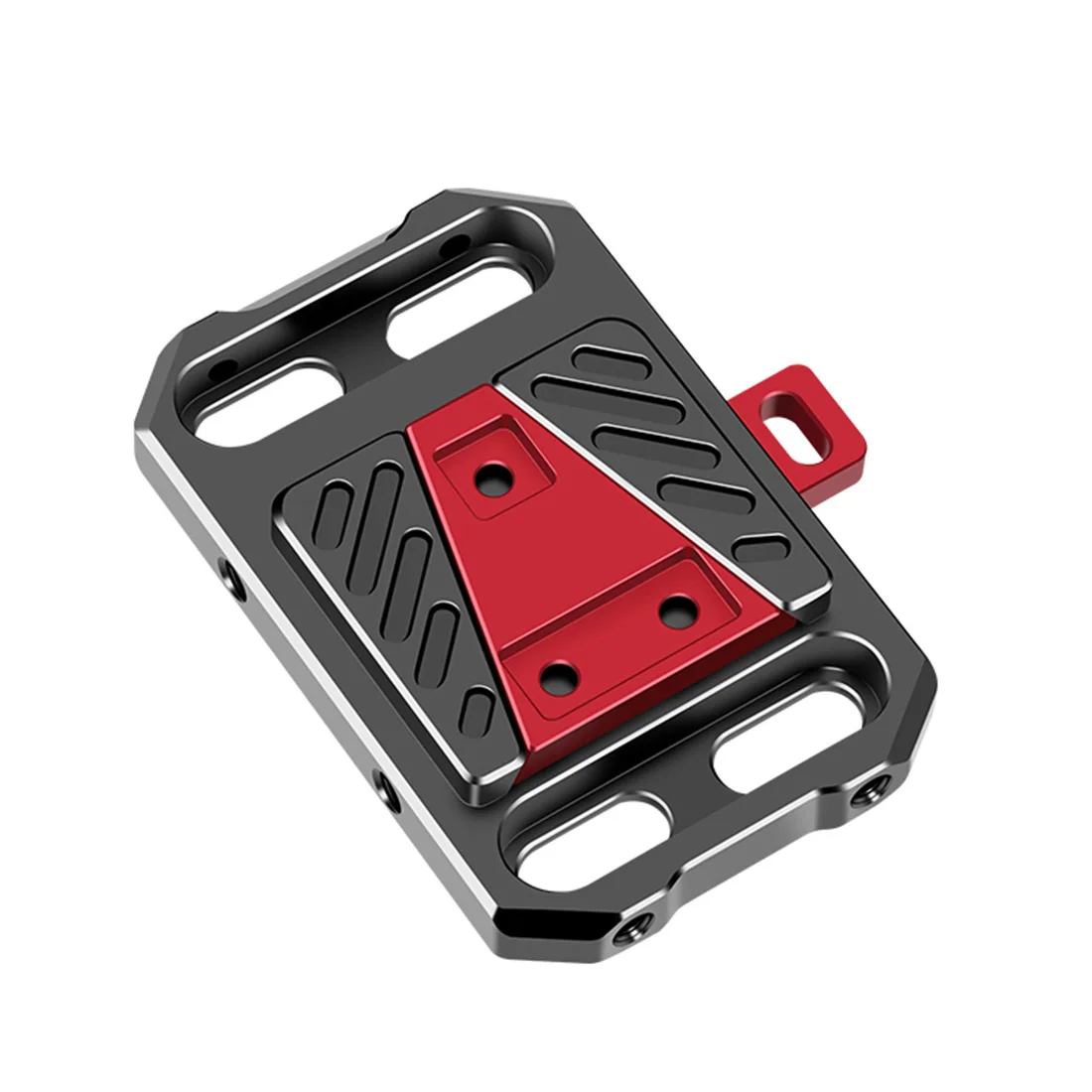 Aluminium-Schnellwechsel-V-Lock-Akku-Montageplatte mit 15-mm-Stangenklemme für Fotografie-DSLR-Kameras, Rig-Schiene und Follow-Focus-System – Detail 10