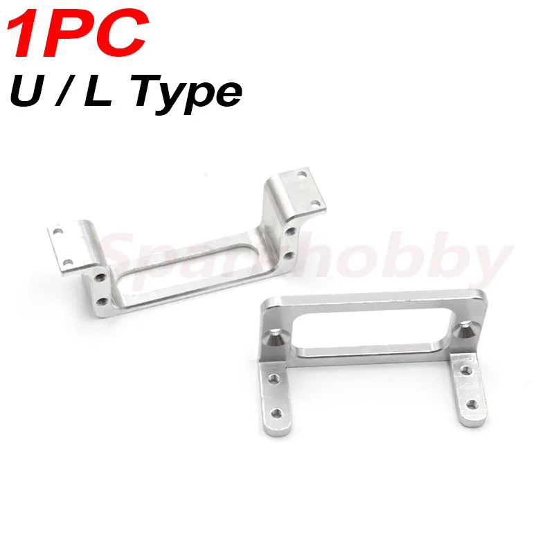 1PC CNC Aluminum Alloy U/L type Standard S3003 MG995D And Other Rudder Racks Are Used For RC Car Helicopter Boat Airplane Model