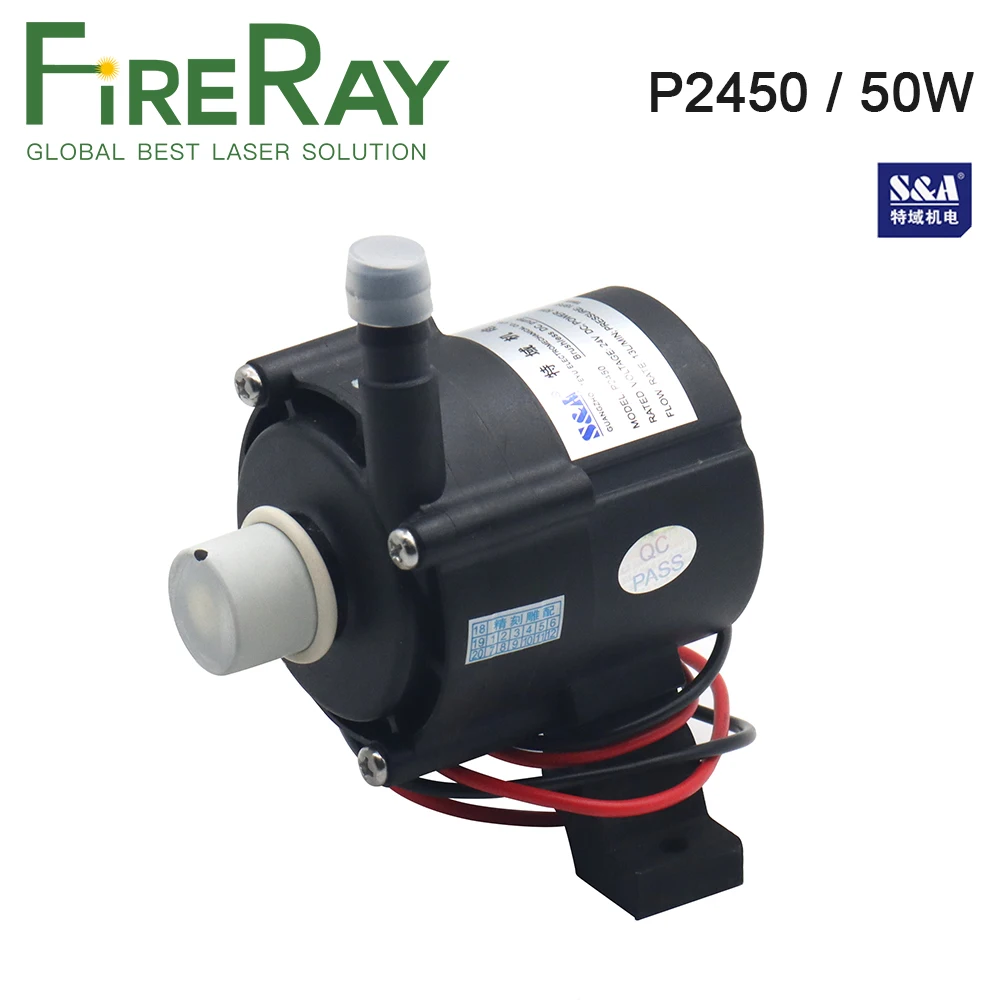 Fireray Water Pump P2430 P2450 for S&A Industrial Chiller CW-3000 AG (DG) CW-5000 AH (DH) CW-5200 AI (DI)