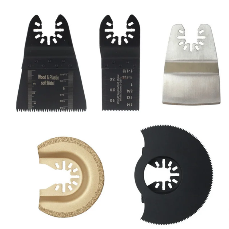 16pcs Oscillating Saw Blades Renovator Trimmer blades for Multi tool Cut Wood Plastic