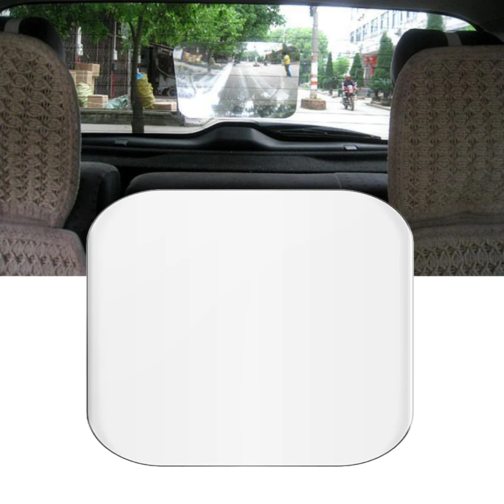 Auto Car Windshield Wide Angle Rear View Parking Reversing Mirror Clear Film Sticker Car Interior Accessories Boutique