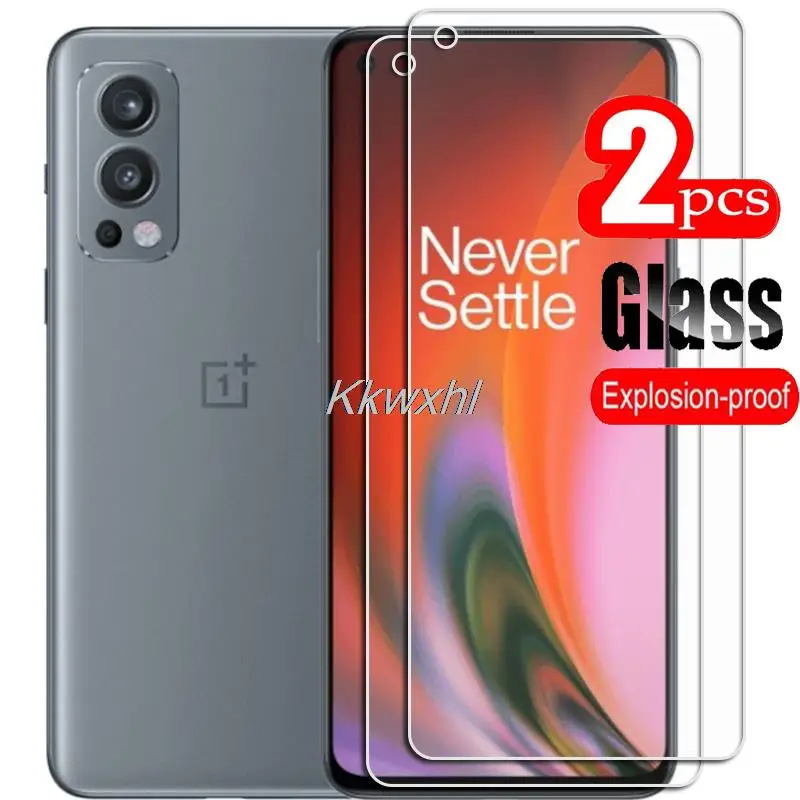 2PCS FOR OnePlus Nord 2 5G Smartphone High HD Tempered Glass Protective On 1+Nord2 DN2101, DN2103 Phone Screen Protector Film