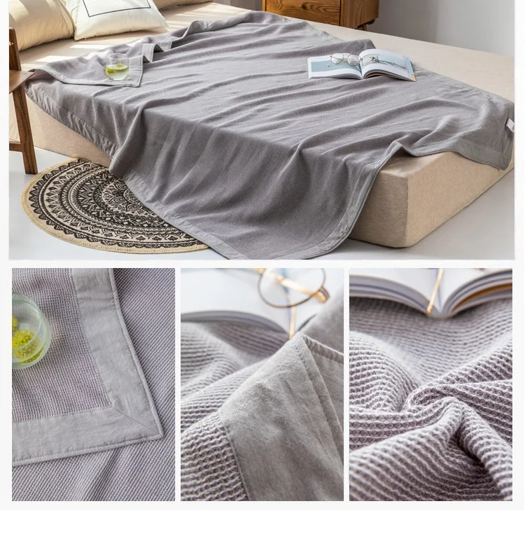 

Drop Shipping 2020 Newest Blanket Adult Soft Cotton Throw Blanket for Sofa Bed Couch Frazadas Mantas De Cama Cobertor