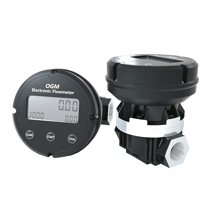 Imagem -05 - High Precision Ogm Flow Meter Eletrônico Gear Flowmeter Metanol Diesel Medidor de Combustível Digital Óleo Turbina 1.5 1