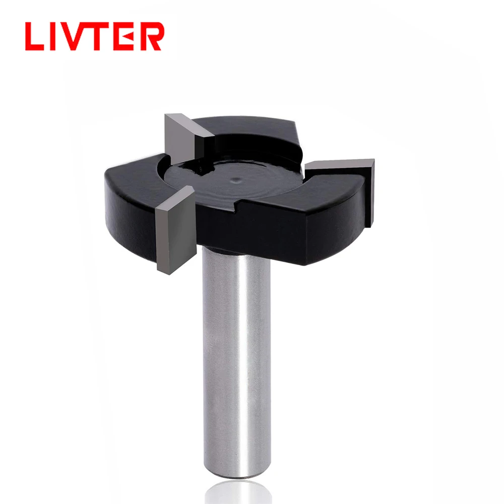 LIVTER 3 wings carbiade woodworking milling cutter / slot mortising bits / cnc router bits for wood