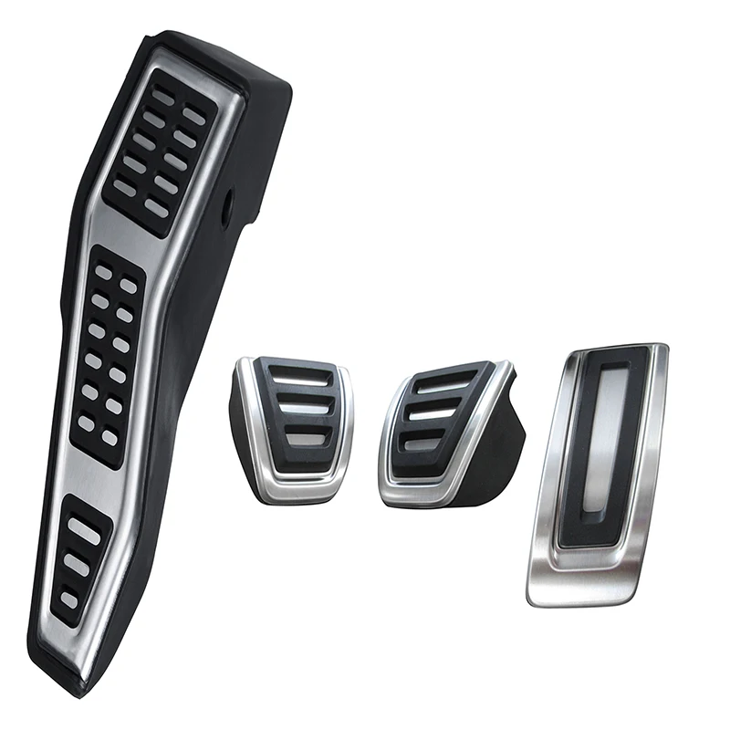 RHD Car Sport Stainless Steel MT/AT Pedal For  VW Golf 7 Mk7 R Seat mk3 for Audi A3 8V Foot Rest Accelerator Brake Pedals