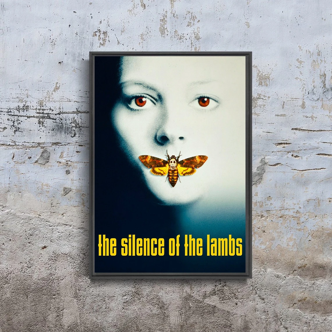 The Silence Of The Lambs Movie Poster Home Wall Painting Decoration (No Frame)