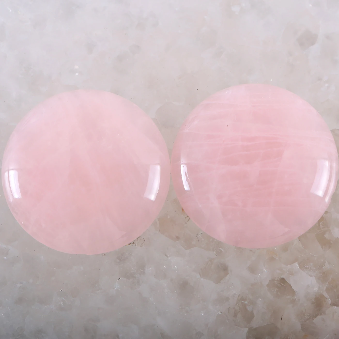 30MM Round Cabochon Natural Stone Blue Lapis No Drilled Hole Bead 2Pcs/Lot