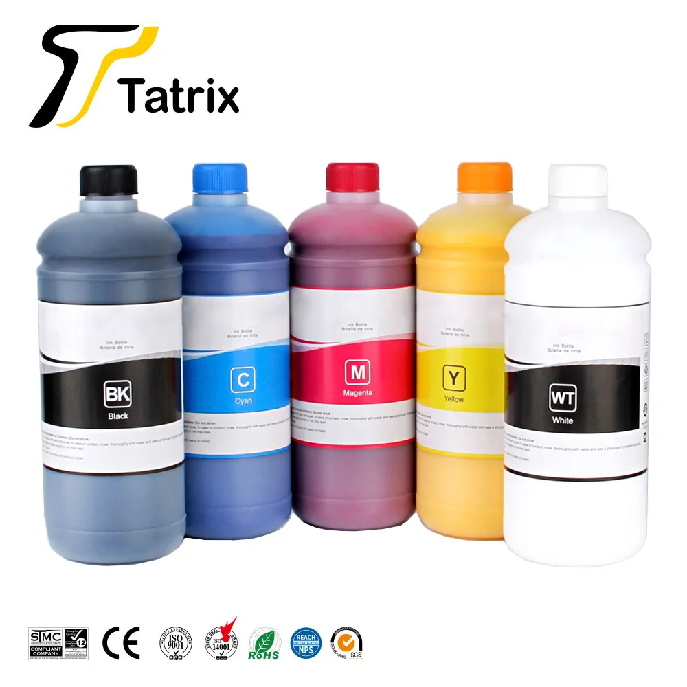 Tatrix 1000ML DTF Ink Kit Film Transfer Ink For Direct Transfer Film Printer For Printer PET Film Printing And Transfer