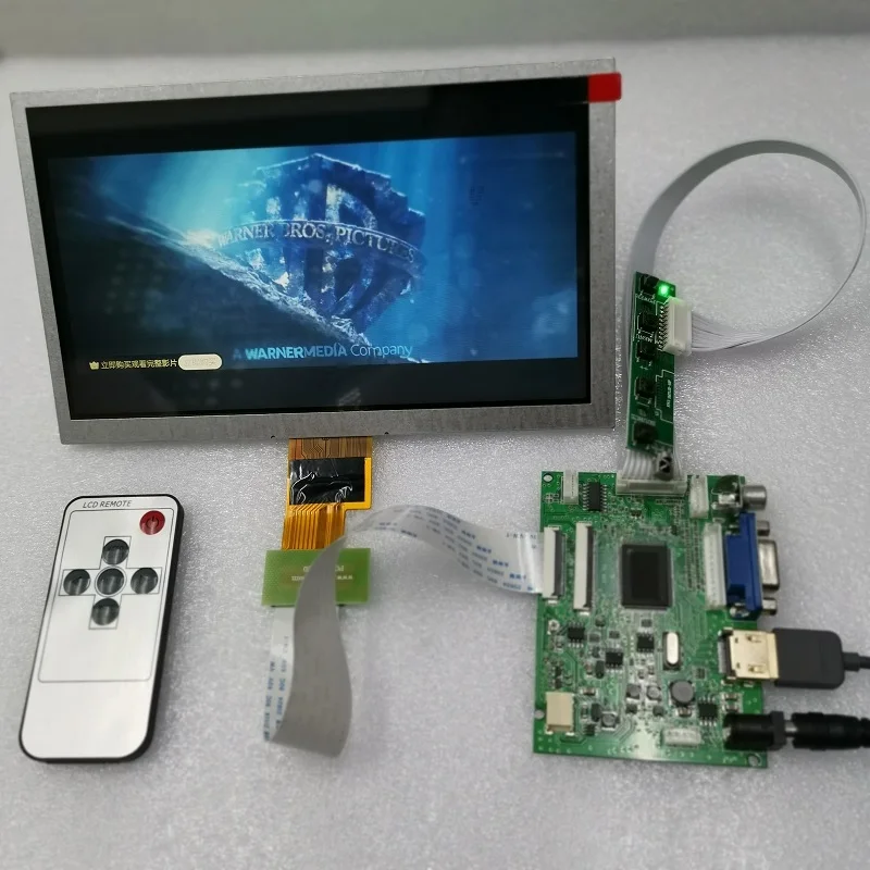 HDMI vga 2av driver board kit 8-inch LCD display ZJ080NA-08A 1024x600 module