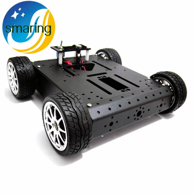 

4WD mobile robot platform aluminum alloy (12V/200R metal electric) electronic contest