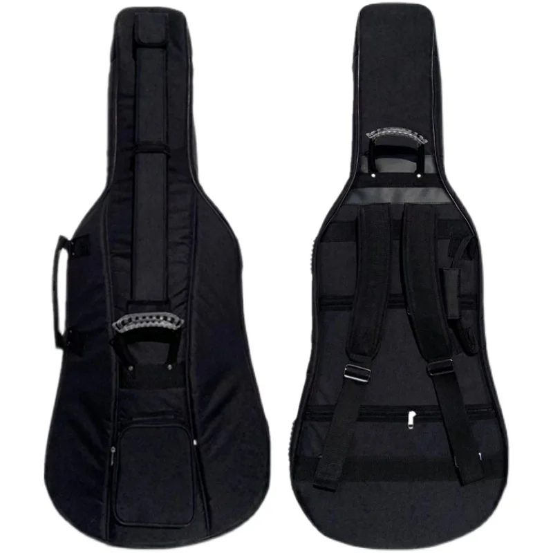 Cello 1/4  1/2  3/4  4/4 soft bag cello Backpack cello case with Thicken waterproof Oxford cloth,free with separate bow case