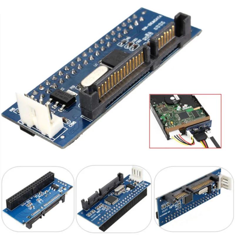 

IDE to Serial ATA SATA 3.5" HDD Adapter Convertor Parallel To Serial Hard Drive SATA IDE adapter