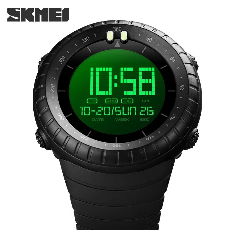 Luxury Digital Watch Men Top Brand SKMEI Sport Watches Count Down Led Electronic Wristwatch Waterproof Clock Man For 2021 New