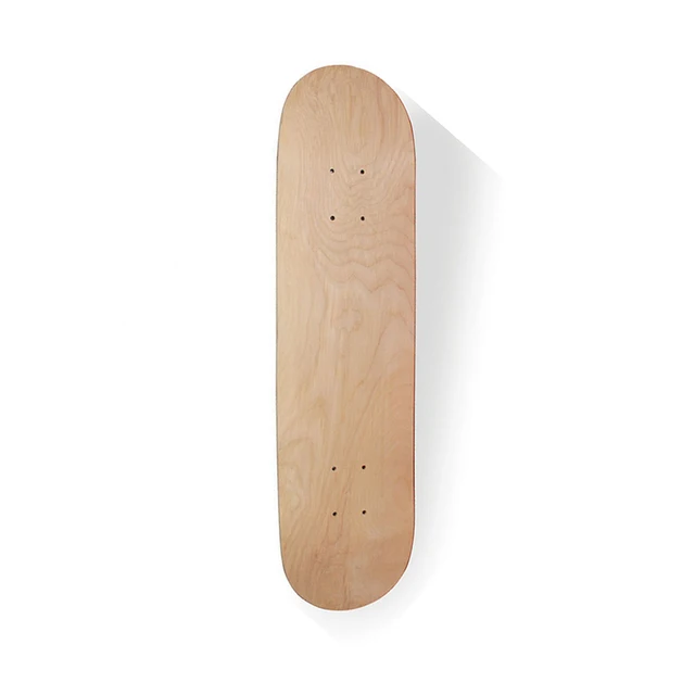 7-9 Layers Maple Skateboard Deck Double Rocker Mini Cruiser Dance Skateboards Natural Maple Wood Skate Board High elasticity 4