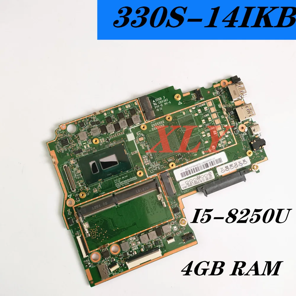 

For Lenovo Ideapad 330S-14IKB Laptop Motherboard PN431204236090 With I5-8250U 4GB RAM DDR4 100% Tested Fast Ship