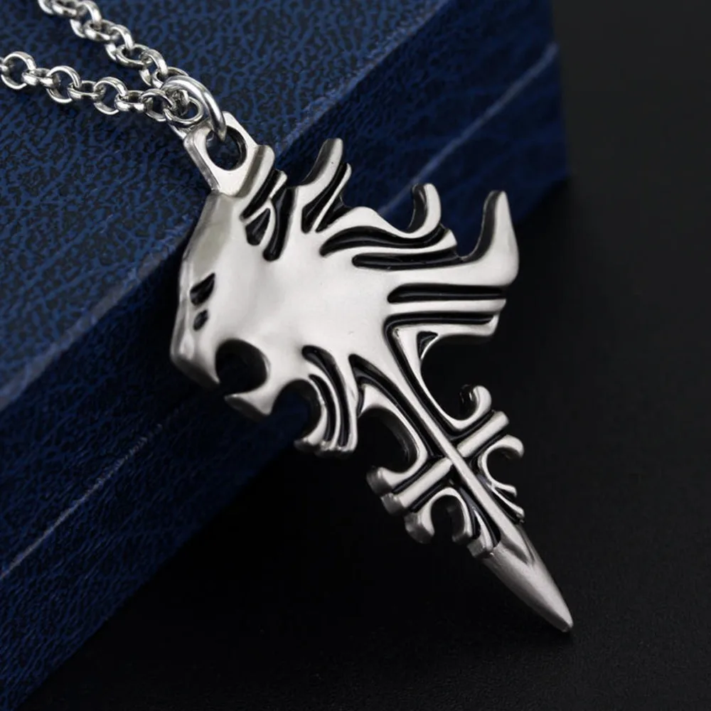 Final Fantasy Necklace Sleeping Lion Heart Griever Squall Leonhart