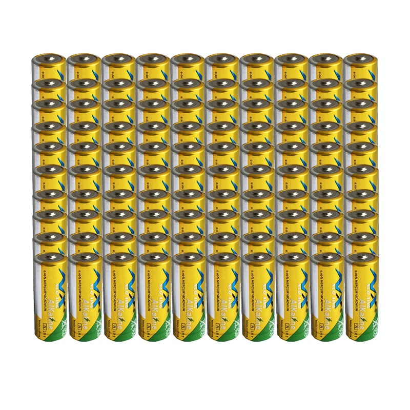 100 шт., щелочные батареи LR1 1,5 в, Размер N E90 MN9100 910A 1,5 в, одноразовые сухие батареи для сперкера, Bluetooth плееров