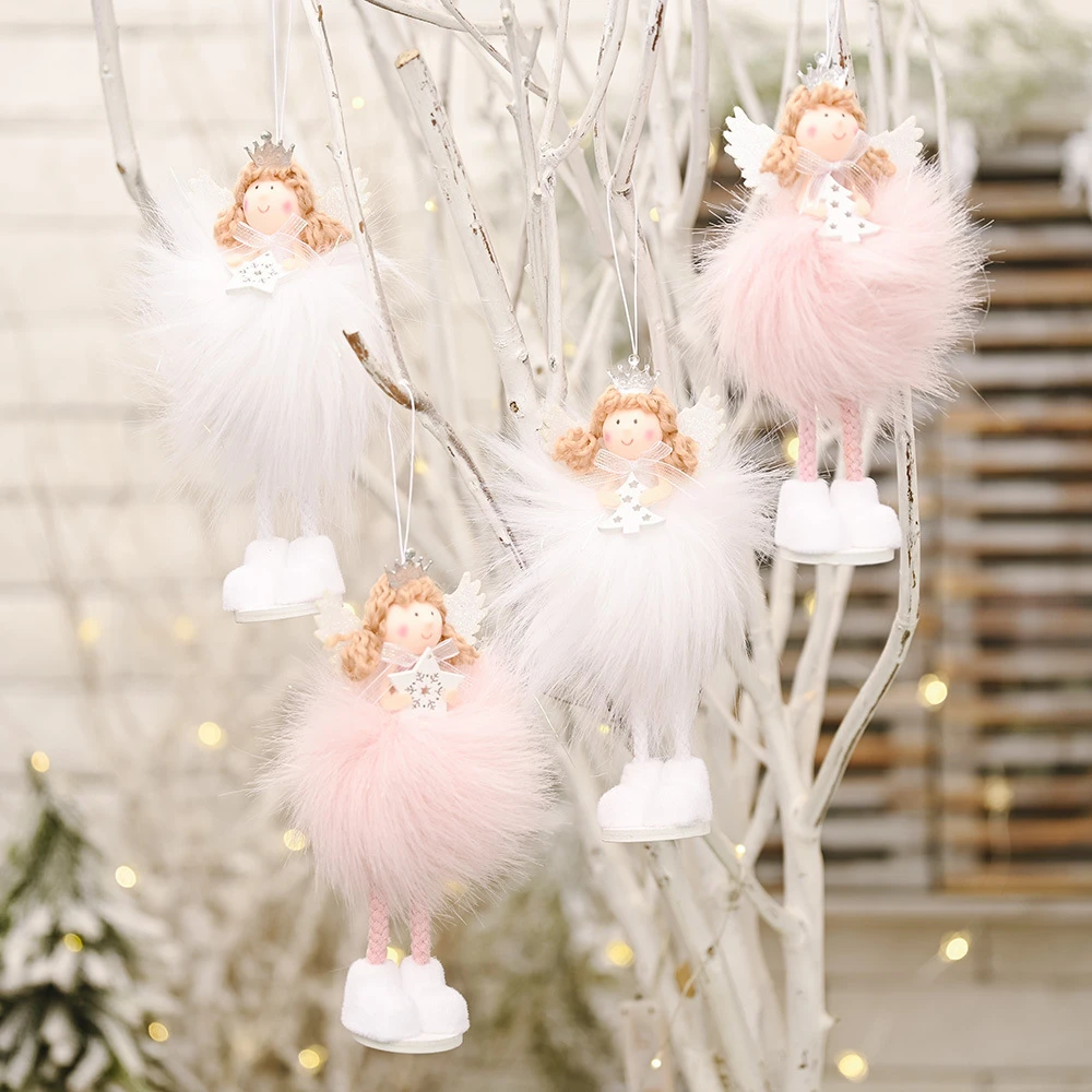 Pink Christmas Angel: The Perfect Holiday Ornament for Modern Homes