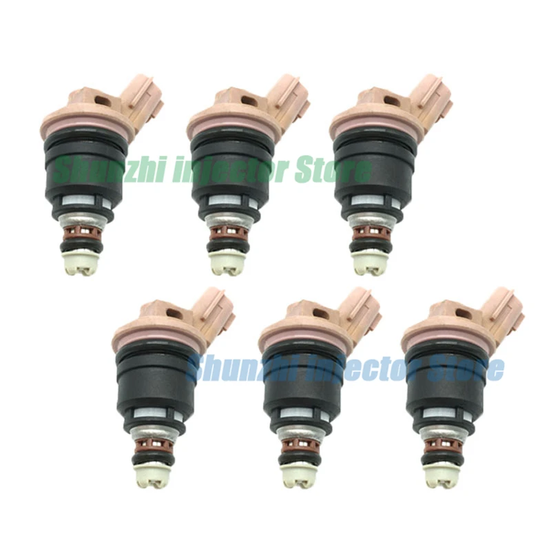 6PCS Fuel Injector Nozzle For Nissan Maxima A32 VQ20DE 16600-35U01 1660035U01 16600 35U01