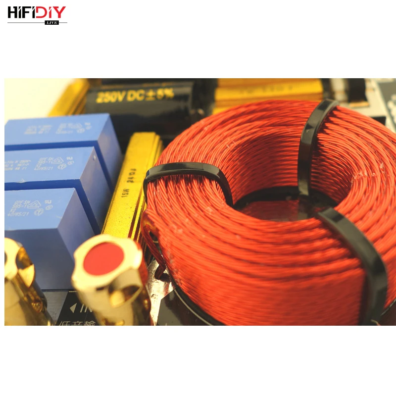 HIFIDIY LIVE HI-END JX-22C 2 Way 2 speaker Unit ( tweeter + bass ) HiFi HOME Speakers audio  Frequency Divider Crossover Filters