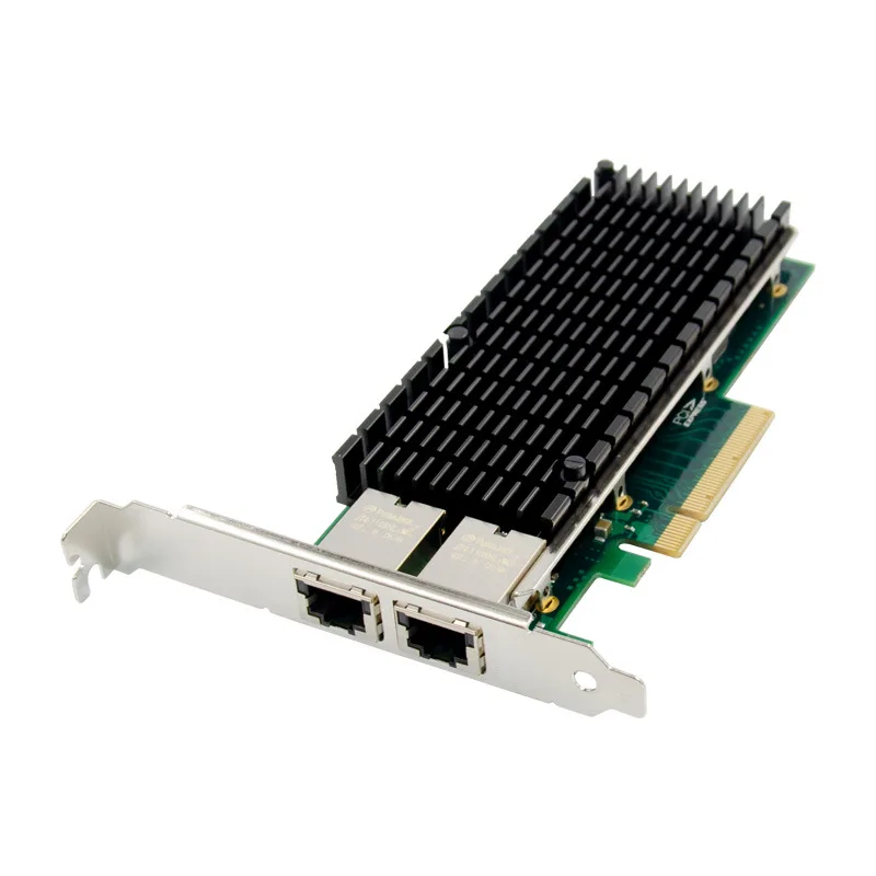 

2 Port PCIE X8 10 Gigabit Ethernet RJ45 Port Network Card Chip Intel X540 Dual Port 10GbE Server Network Card LAN Port