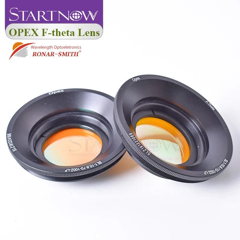 Imagem -06 - Lente do Foco do Campo do Laser para a Máquina de Marcação Comprimento de Onda Ótico Co2 Lente F-theta Rosca Znse M85 mm 140x140 175x175 10.6um