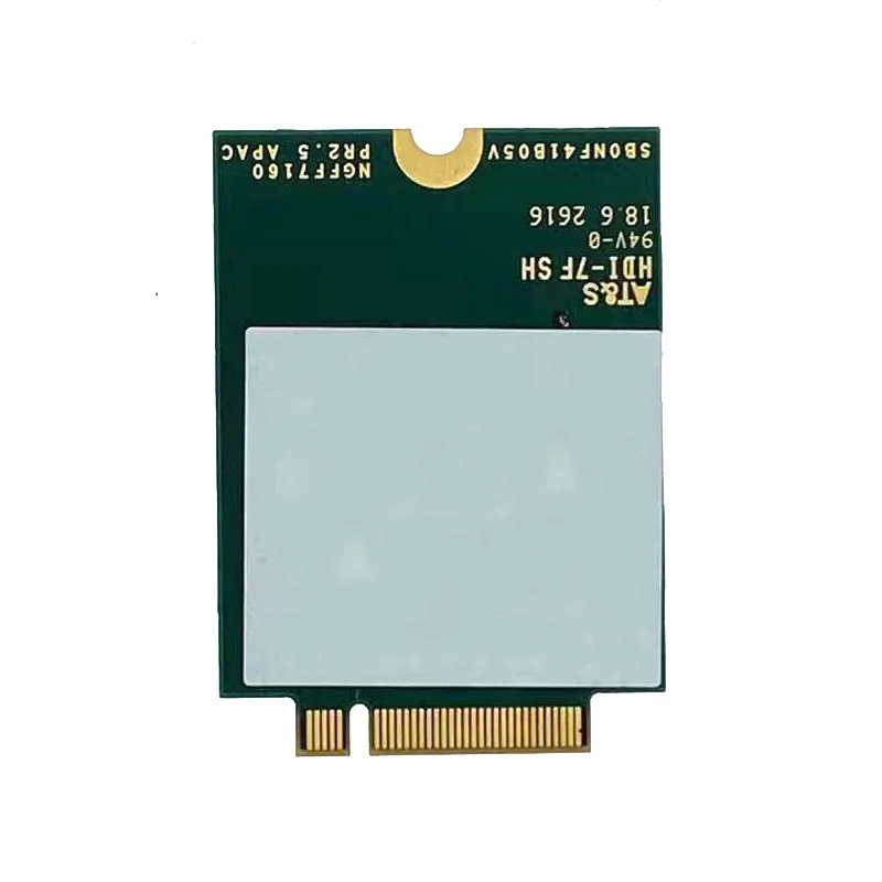 Scheda wireless per Dell Dw5814E p/n XFVM5 0XFVM5 LN930-AP WWAN CARTA di 4G NGFF Latitude 14 "7480 5480